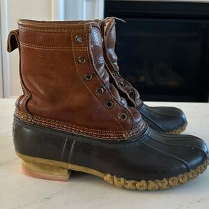 Women's Bean Boots, 8" DM medium width Shearling-Lined Insulated